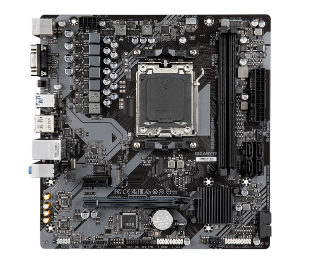 GIGABYTE Płyta główna B650M S2H AM5 2DDR5 HDMI/DP M2 m.ATX - 1243739 - zdjęcie 2